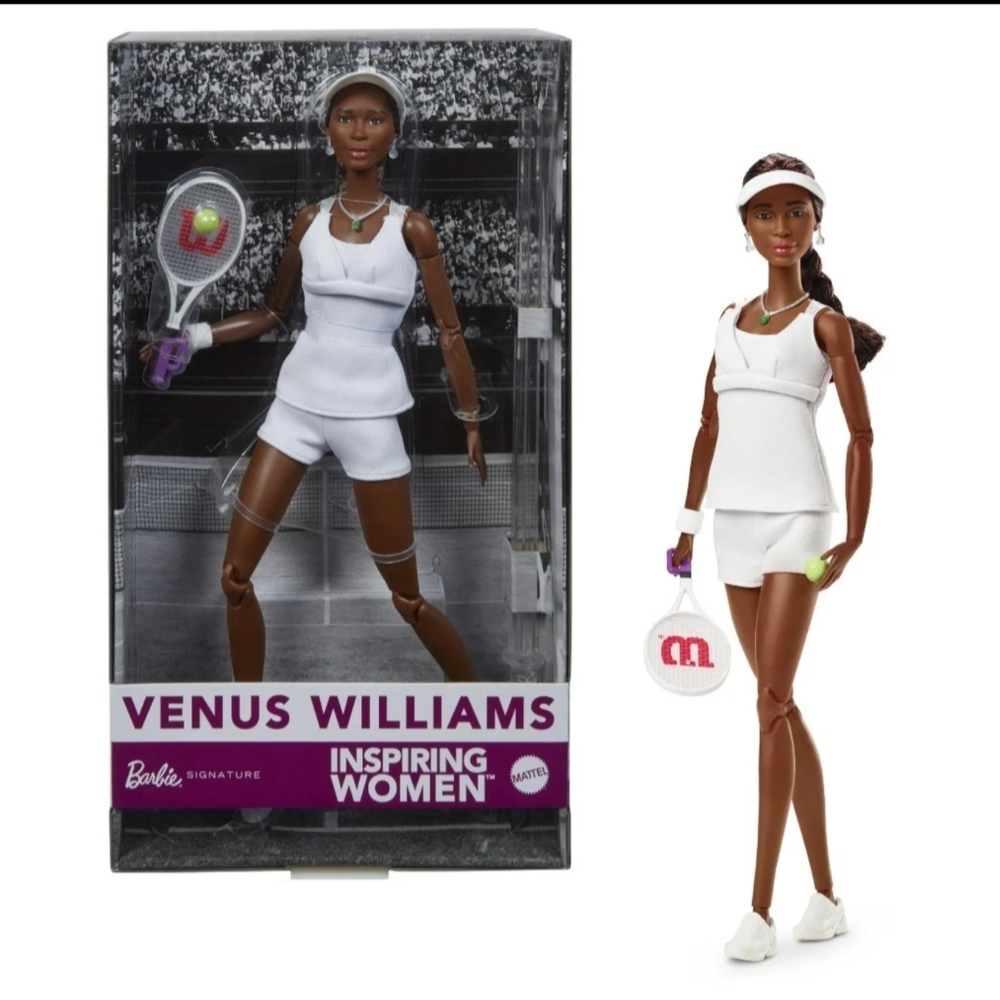 🆕 NIB MATTEL Venus Williams Inspiring Women Barbie 2025 Ltd Edition